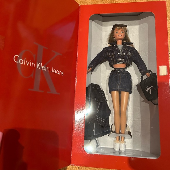 Calvin Klein Jeans Barbie Doll Limited Edition 16211 Mattel 1996 New NIB - Picture 1 of 5
